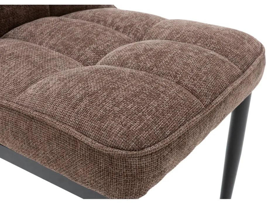 Кафяви трапезни столове в комплект от 2 бр. Damon – Marckeric