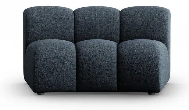 Син модулен диван (среден модул) Lupine – Micadoni Home