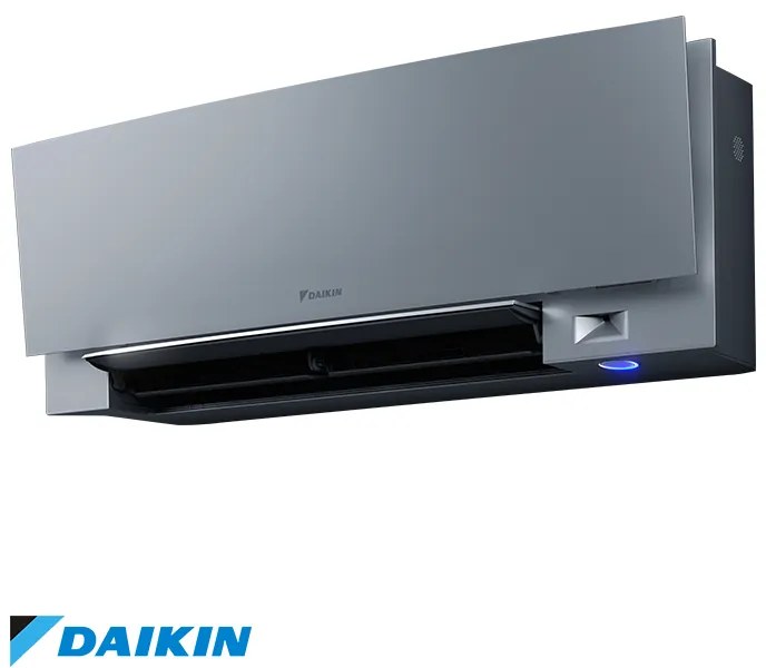 Инверторен климатик Daikin Emura 3 FTXJ20AS + RXJ20A, 7000 BTU, 15 м2, A+++, Wi-Fi, R-32, Тъмносив