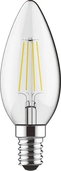 Лампа LED Filament E14 Candle 5W 2700K Dimmable Step  (10 τεμάχια)