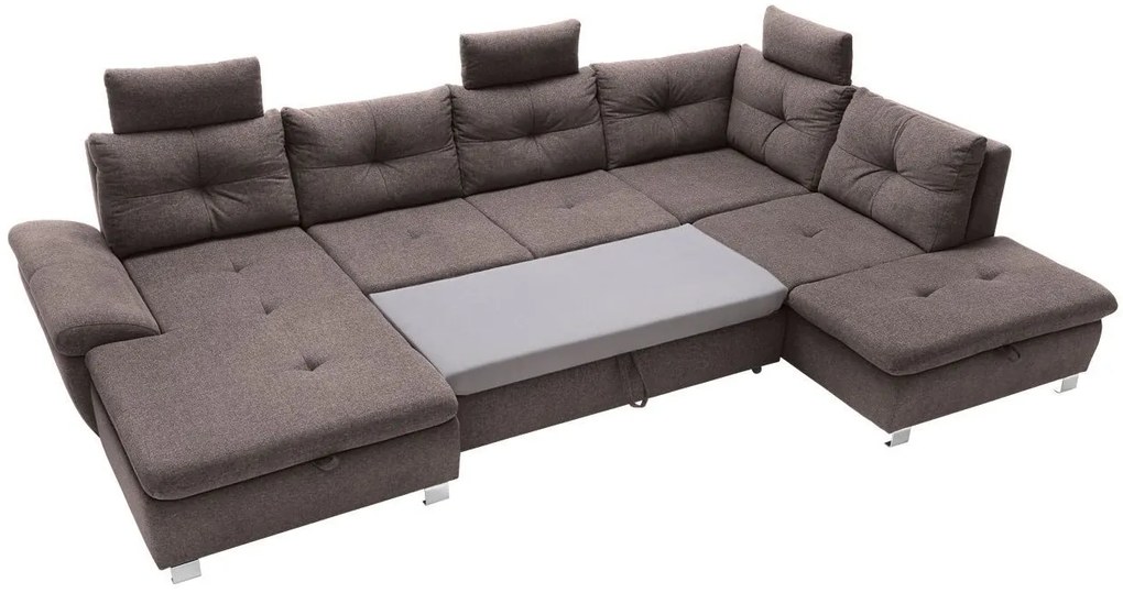 Ъглов диван Canaria plus-Left-Brown