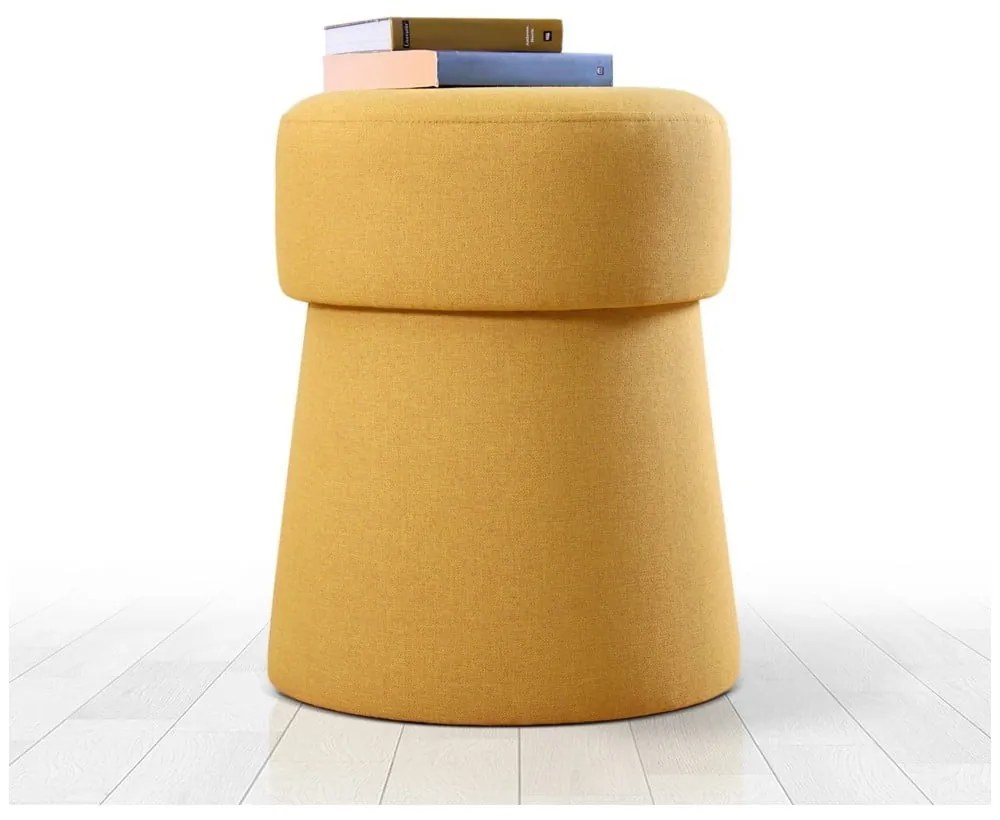 Табуретка в цвят горчица Beans – Artie