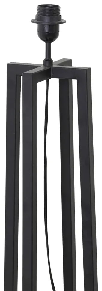 Матово черна основа за подова лампа 130 cm Miley – Light &amp; Living