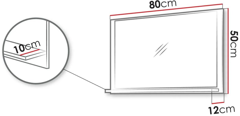 Огледало Kertos-Leuko