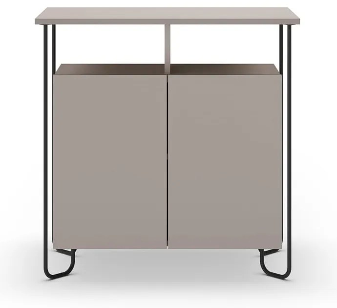 Сиво-бежов шкаф 80x80 cm Dilly - Marckeric