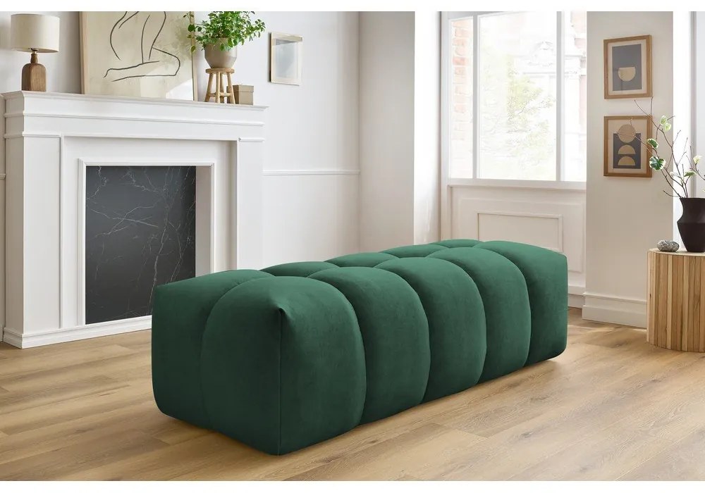 Зелено столче за крака Mont-Blanc - Bobochic Paris