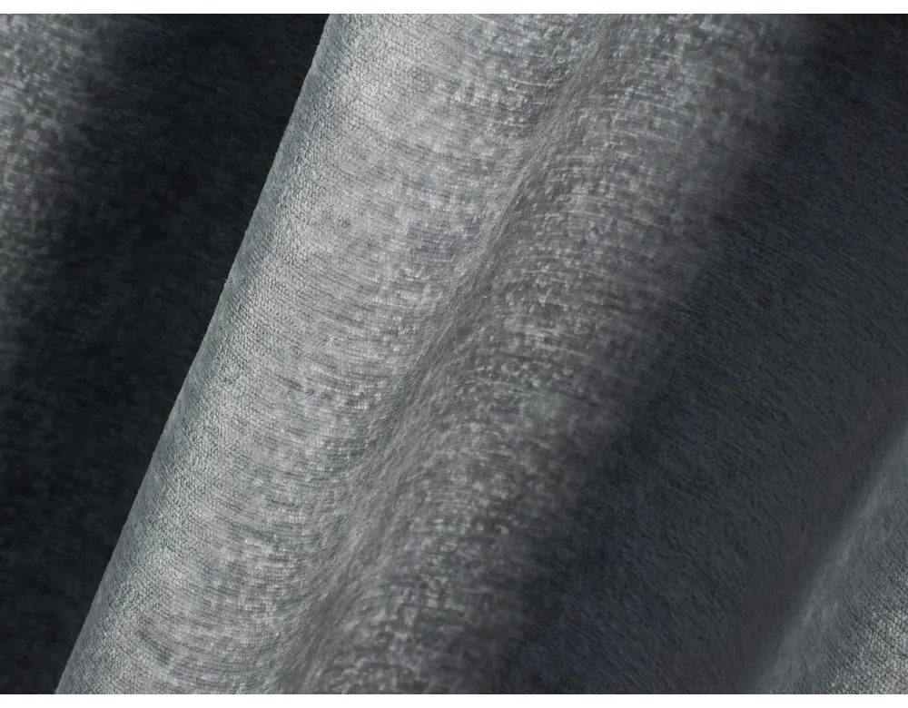 Сиво тапицирано двойно легло с място за съхранение с включена подматрачна рамка 180x200 cm Lupine – Micadoni Home