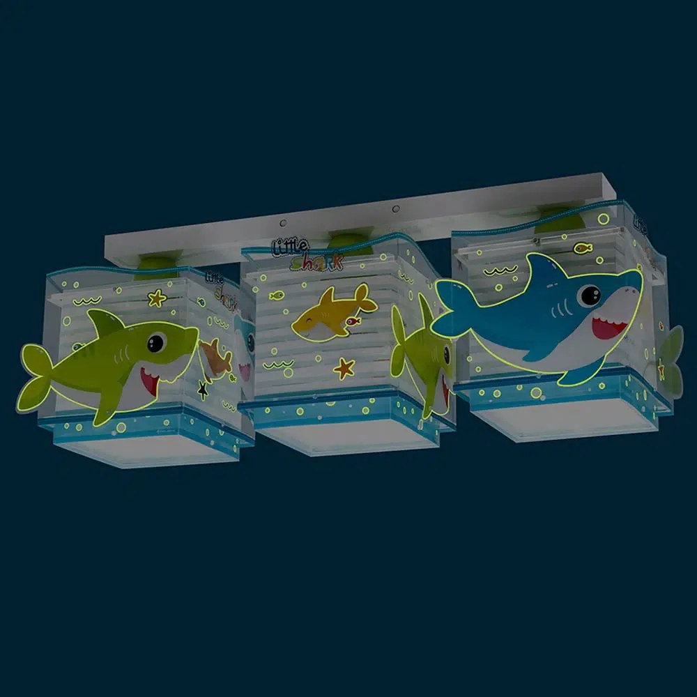 Плафон Ango Little Shark 3 крушки