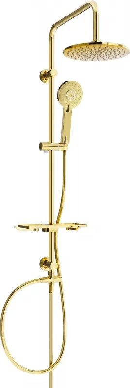 Mexen T40 колона за душ, златна - 798404093-50