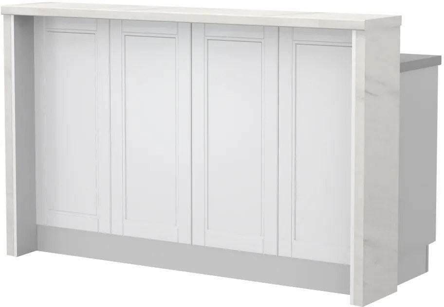 Бар Пейка Tahoma-Length: 120 cm-Graphite-Siena Marble
