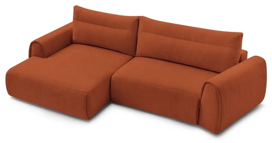 Оранжев ъглов диван Aden – Bobochic Paris