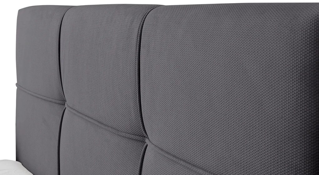 Тапицирано легло Manhattan-Anthraki-110 x 200-Με μηχανισμό ανύψωσης