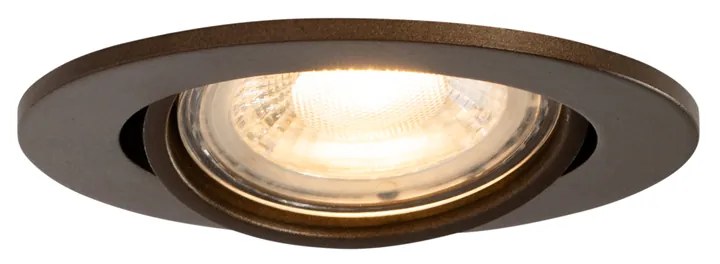 Смарт вграден спотлайт Cisco, тъмен бронз, накланящ се, вкл. Wi-Fi GU10 50мм