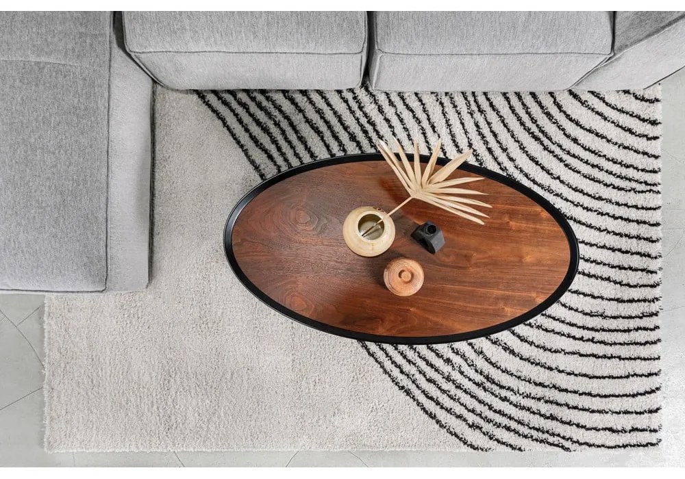 Черно-бежов килим 120x180 cm Coastalina - Bonami Selection