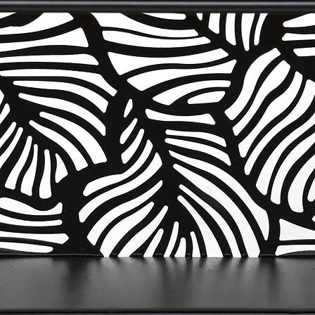 Рафт за стена atmosphera Mirna, MDF, 39 cm - Черен