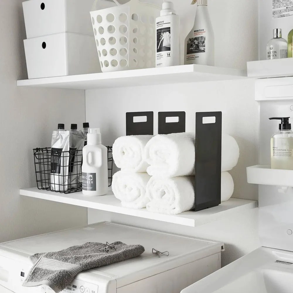 Черни метални стойки за кърпи 2 бр. Tower – YAMAZAKI