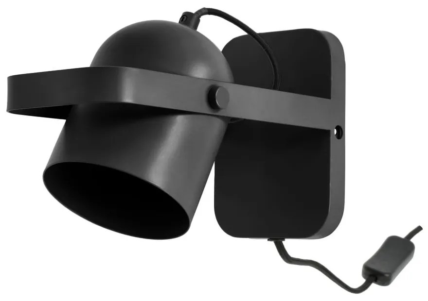 Черна стенна лампа Nesvik – Villa Collection