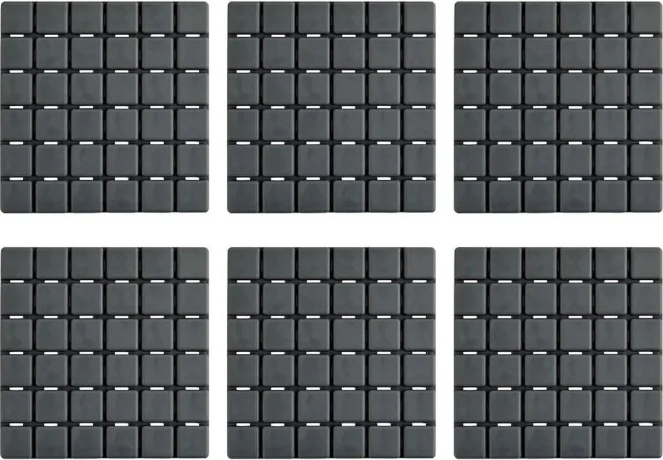 Подложки против хлъзгане за вани в комплект от 5 бр. 13x13 cm Quadro – MSV
