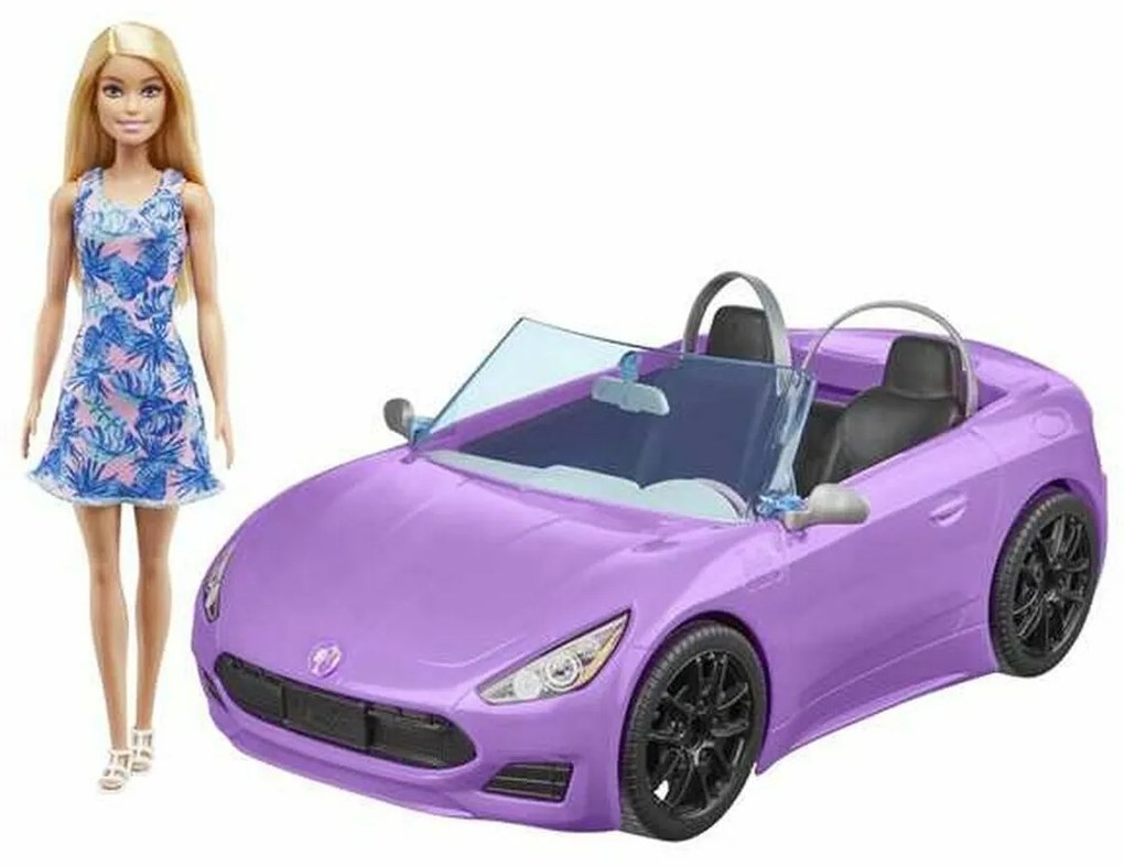 Кукла Barbie And Her Purple Convertible