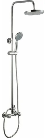 Душ система със смесител, пита, слушалка и шлаух ICT 8889 NEW "РОСА", Inter Ceramic