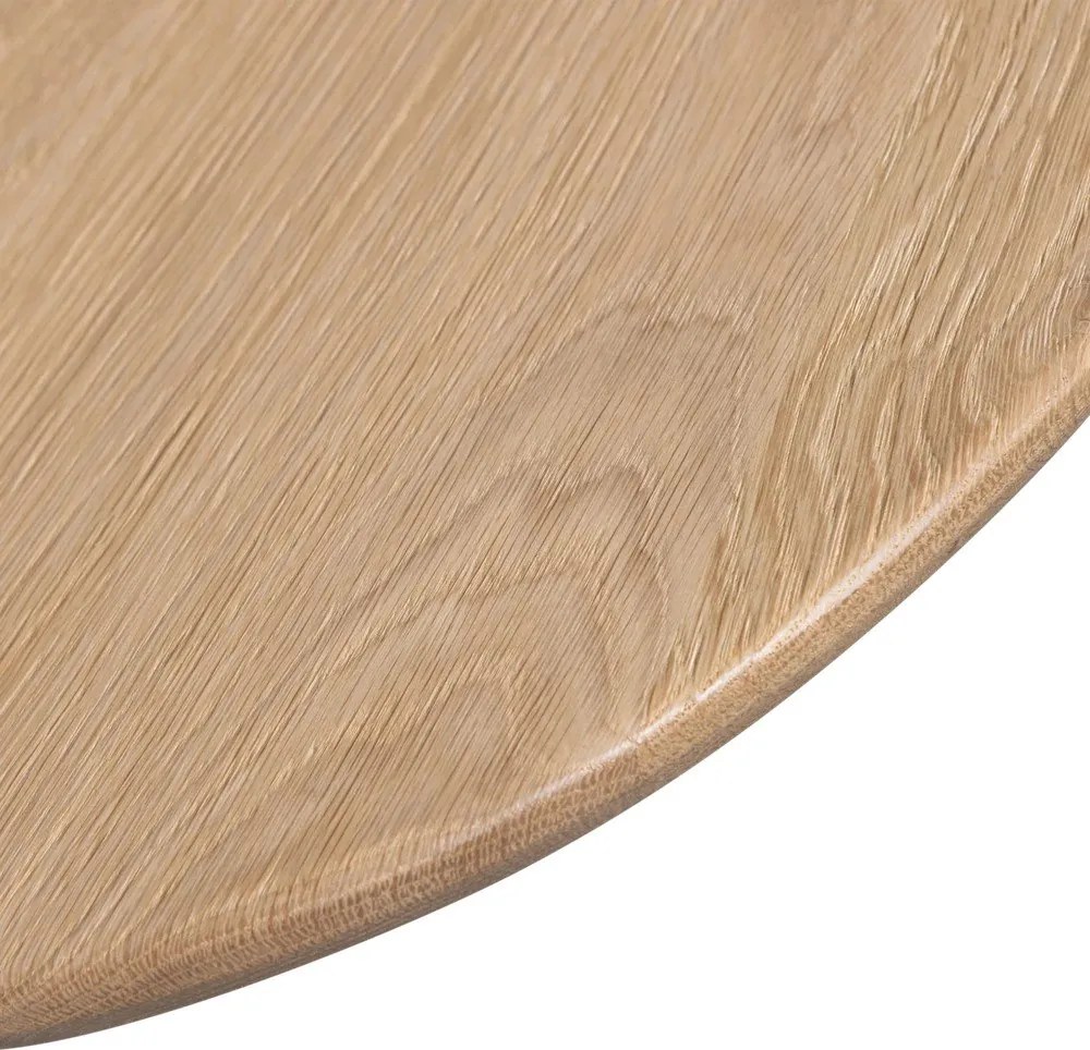 Трапезна маса с дъбова дървена плоскост 100x220 cm Tablo – WOOOD