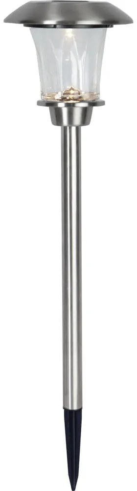 Сребристо градинско LED осветително тяло Granada - Star Trading