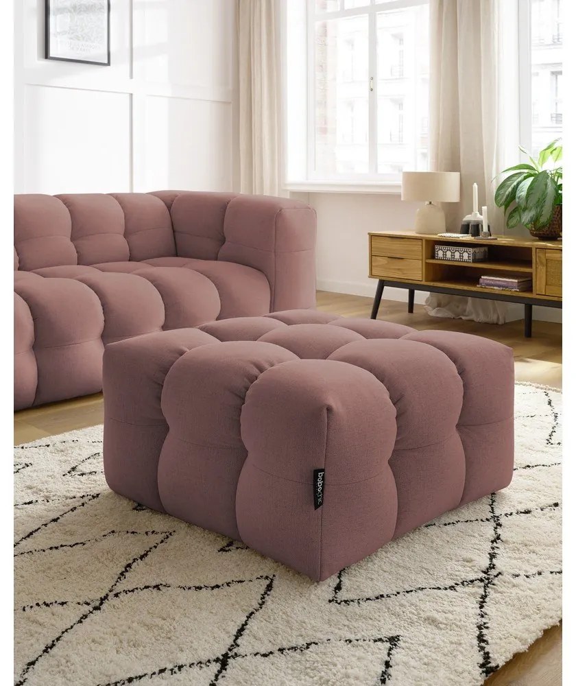 Розова табуретка за крака Cloud - Bobochic Paris