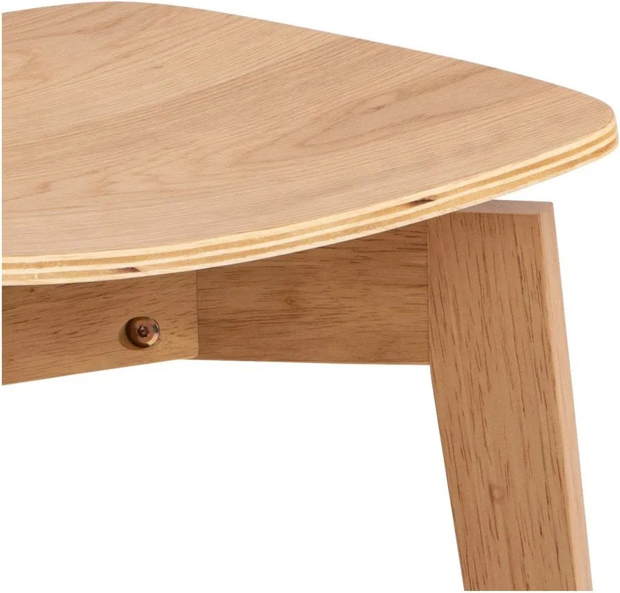 Трапезни столове в дъбов декор Roxby - Actona