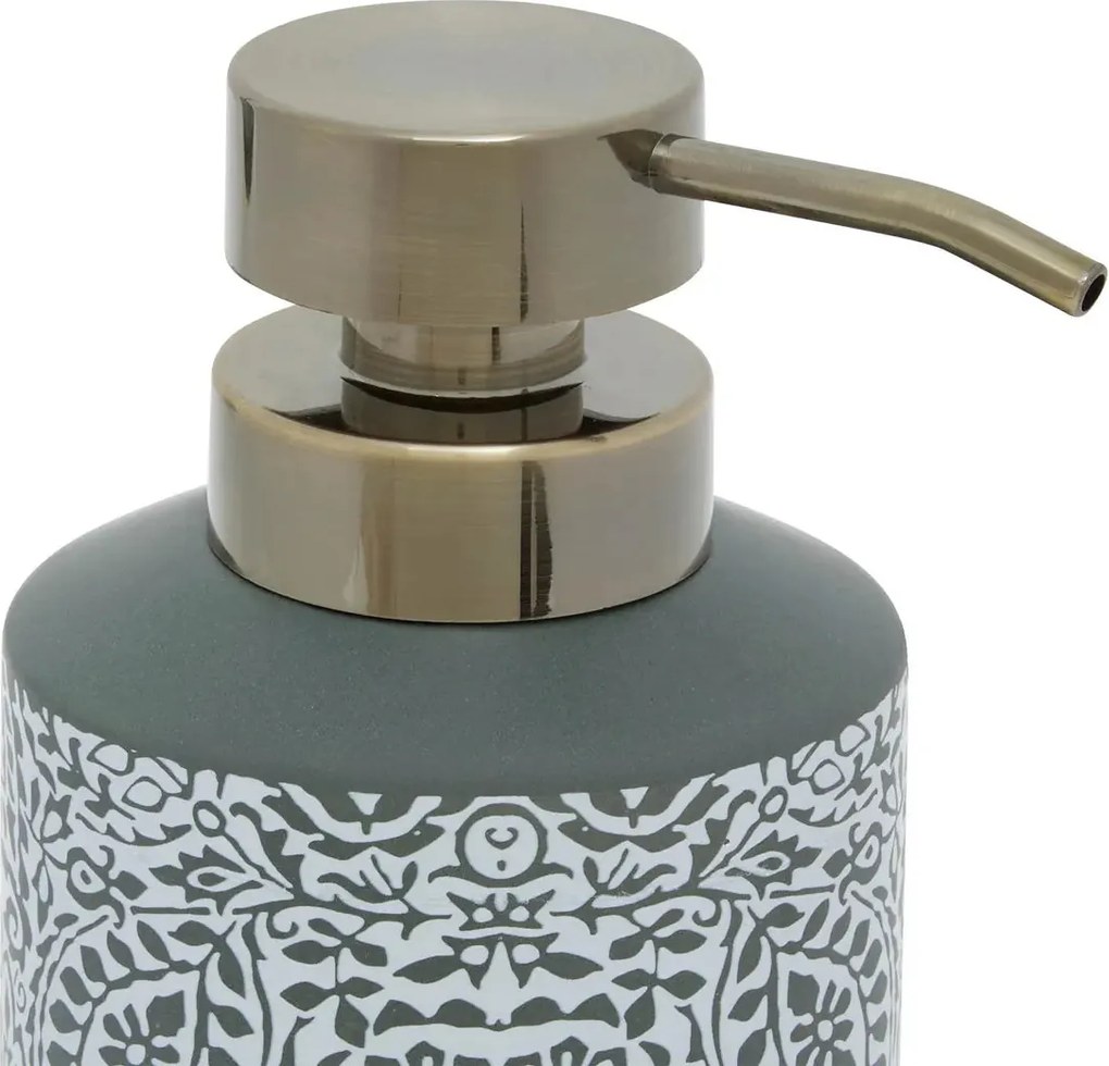 Дозатор за сапун 5five Arboria, 300 мл, Керамика, Зелен