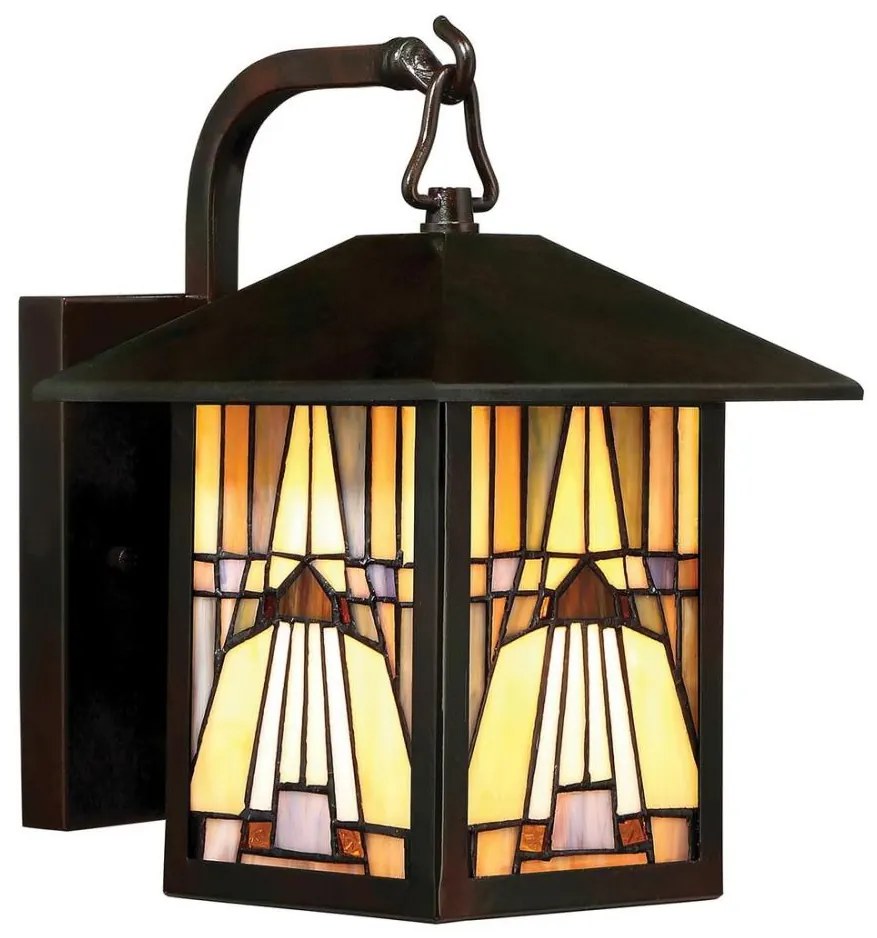 Elstead QZ-INGLENOOK2-S-Външно стенно осветително тяло INGLENOOK 1xE27/60W/230V IP44