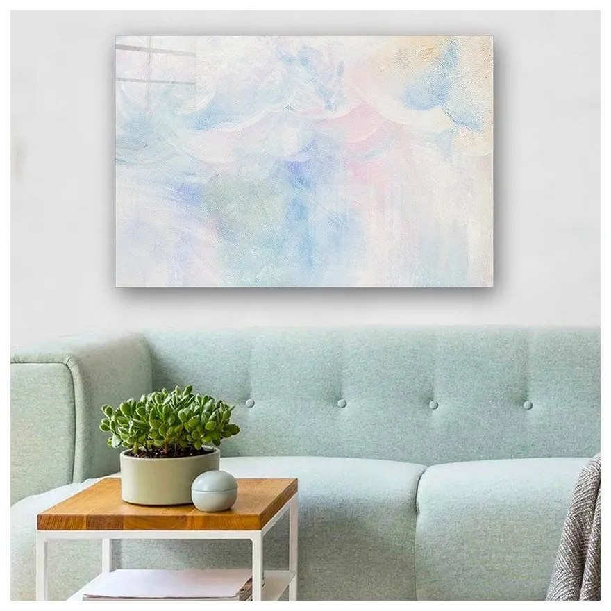 Картина върху стъкло 100x70 cm Pastel - Wallity