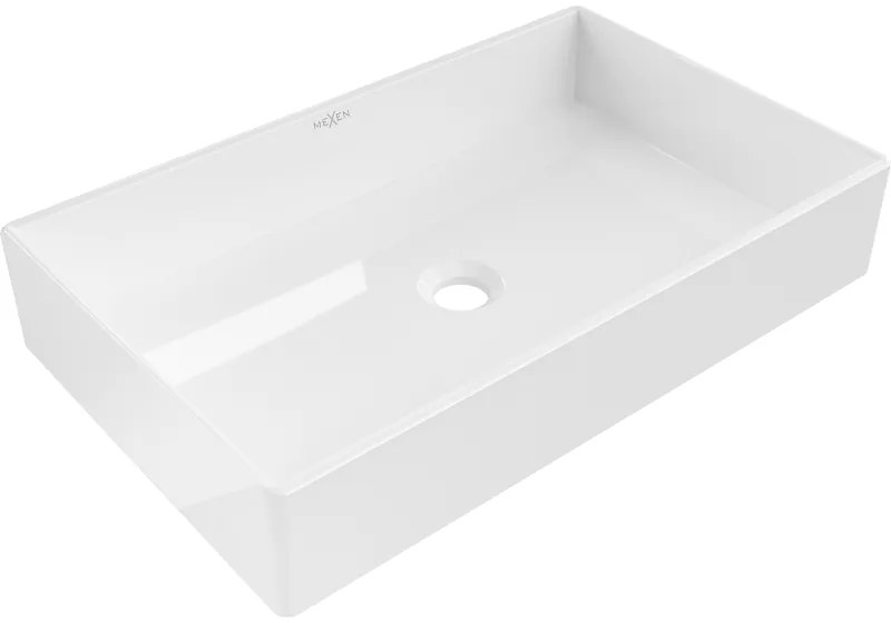 Mexen Goya мивка за поставяне 60 x 37 см, бяла - 22186000