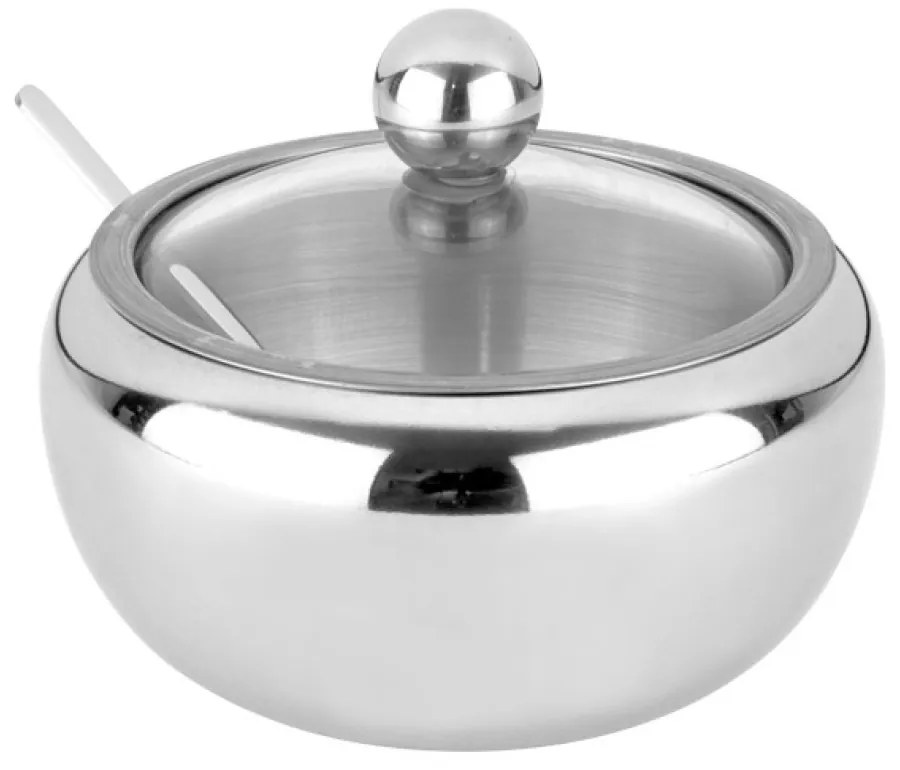 Horecano - Иноксова захарница с капаче ф12xh10см SYDNEY-(HC-931269) (243031)