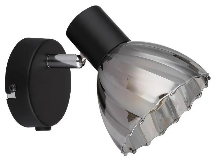 Globo 54315S-1 - Спот аплик ZACHERY 1xE14/40W/230V черен