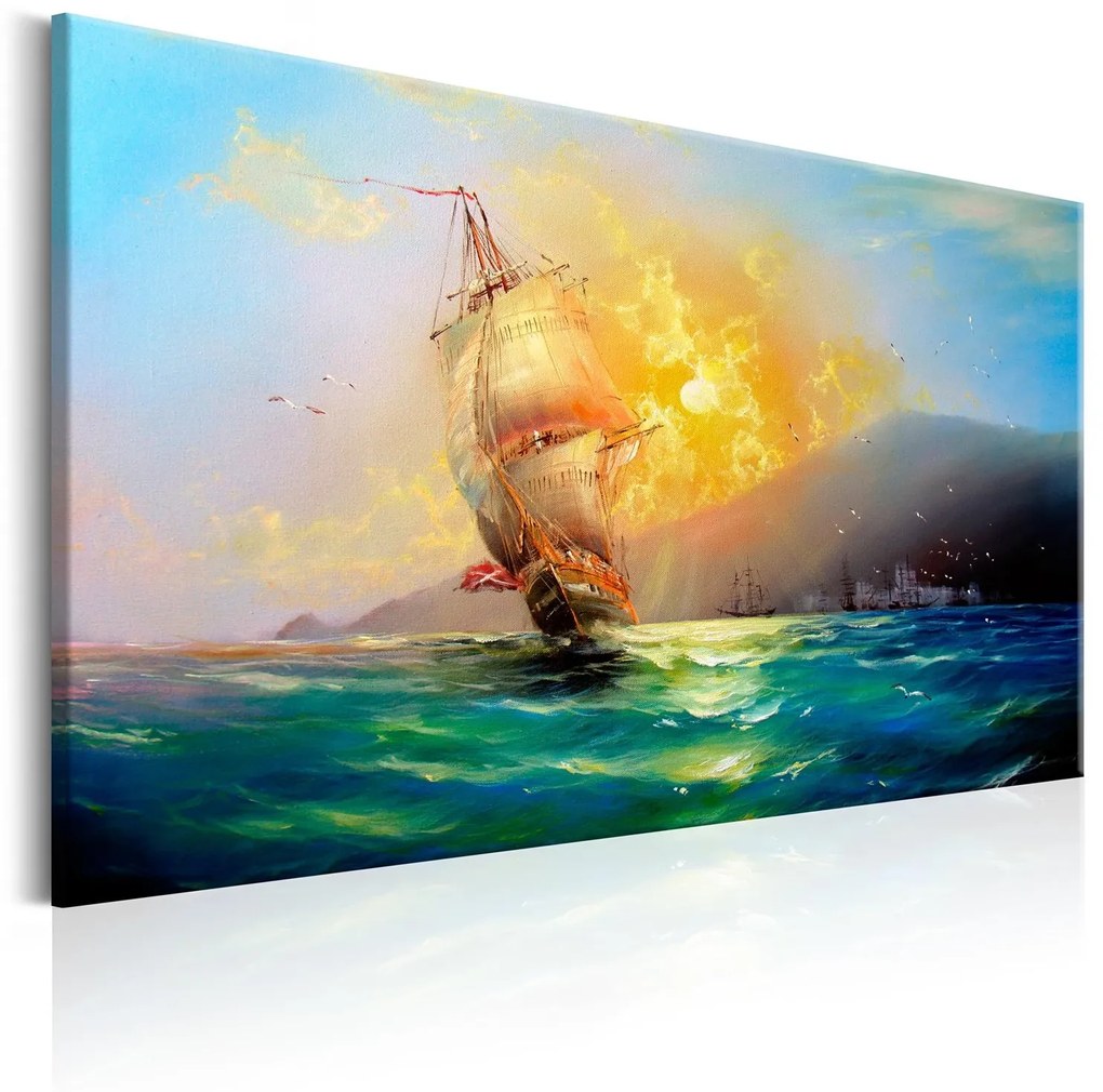 Печат върху платно - Burning Sky 60x40