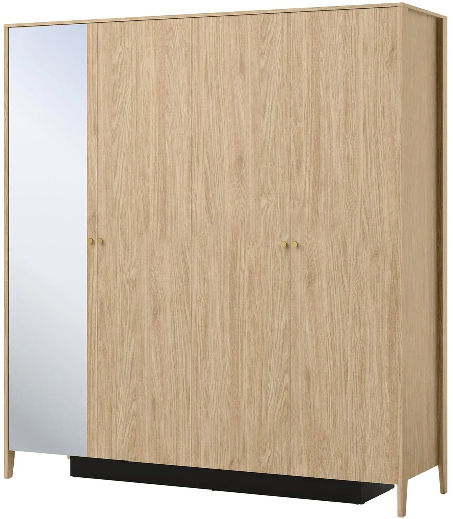 Гардероб Snugly четирикрилен