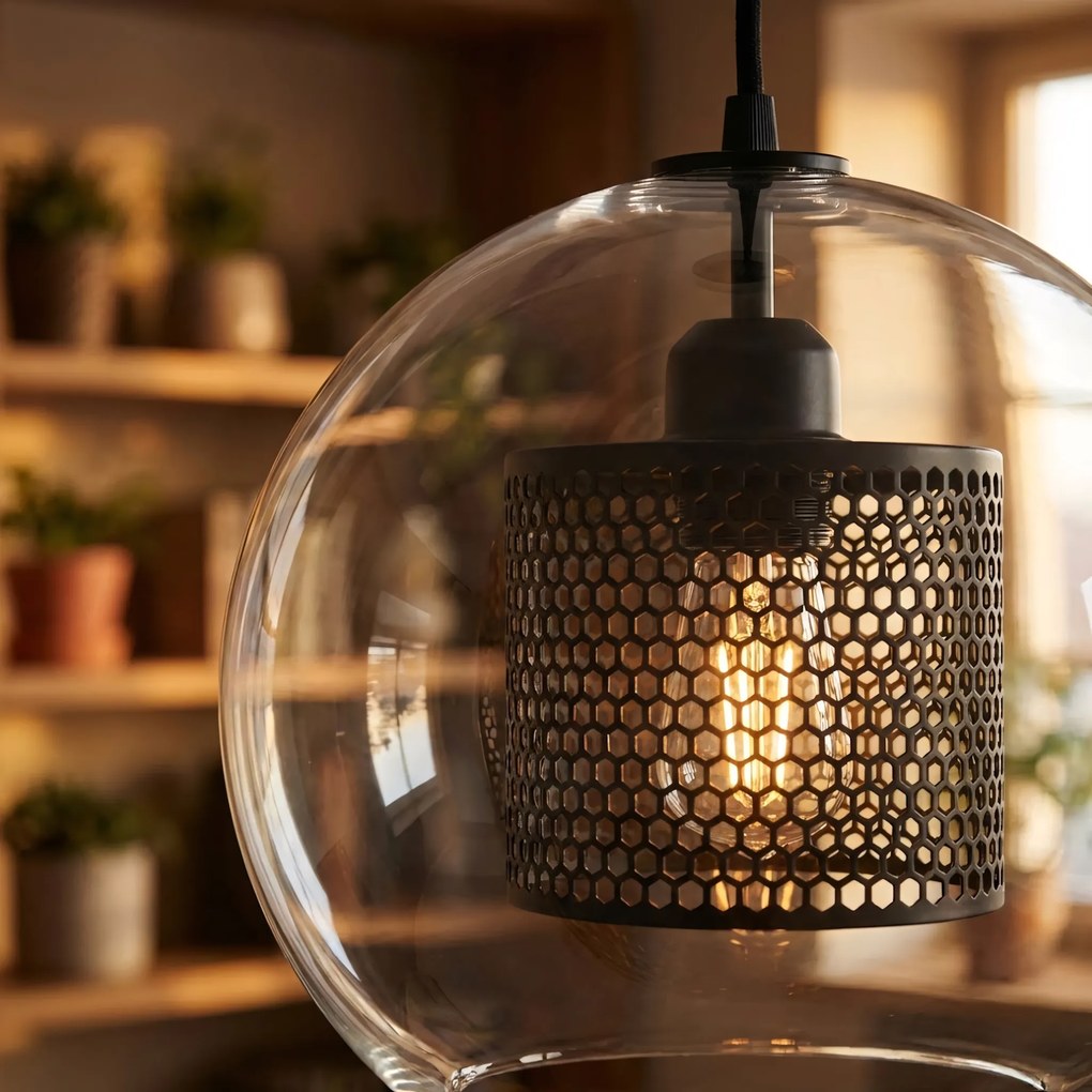 Пендел Black/Loft APP557-1CP 20cm