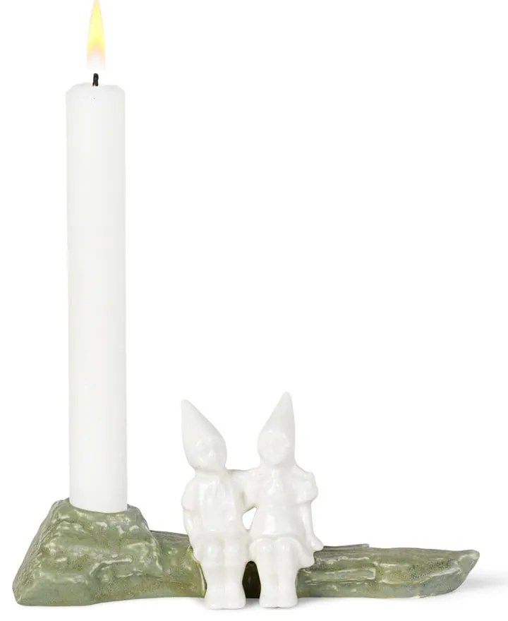 Коледен свещник от керамика, дължина 19 cm Christmas Tales - Kähler Design