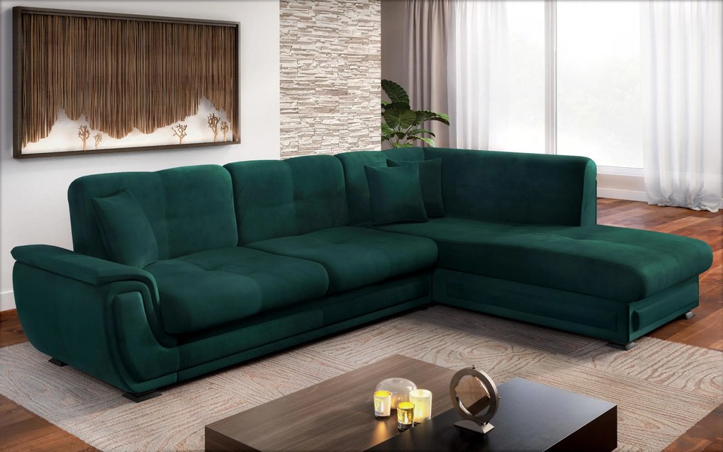 Разтегателен ъглов диван + клик-клак механизъм Принцес II