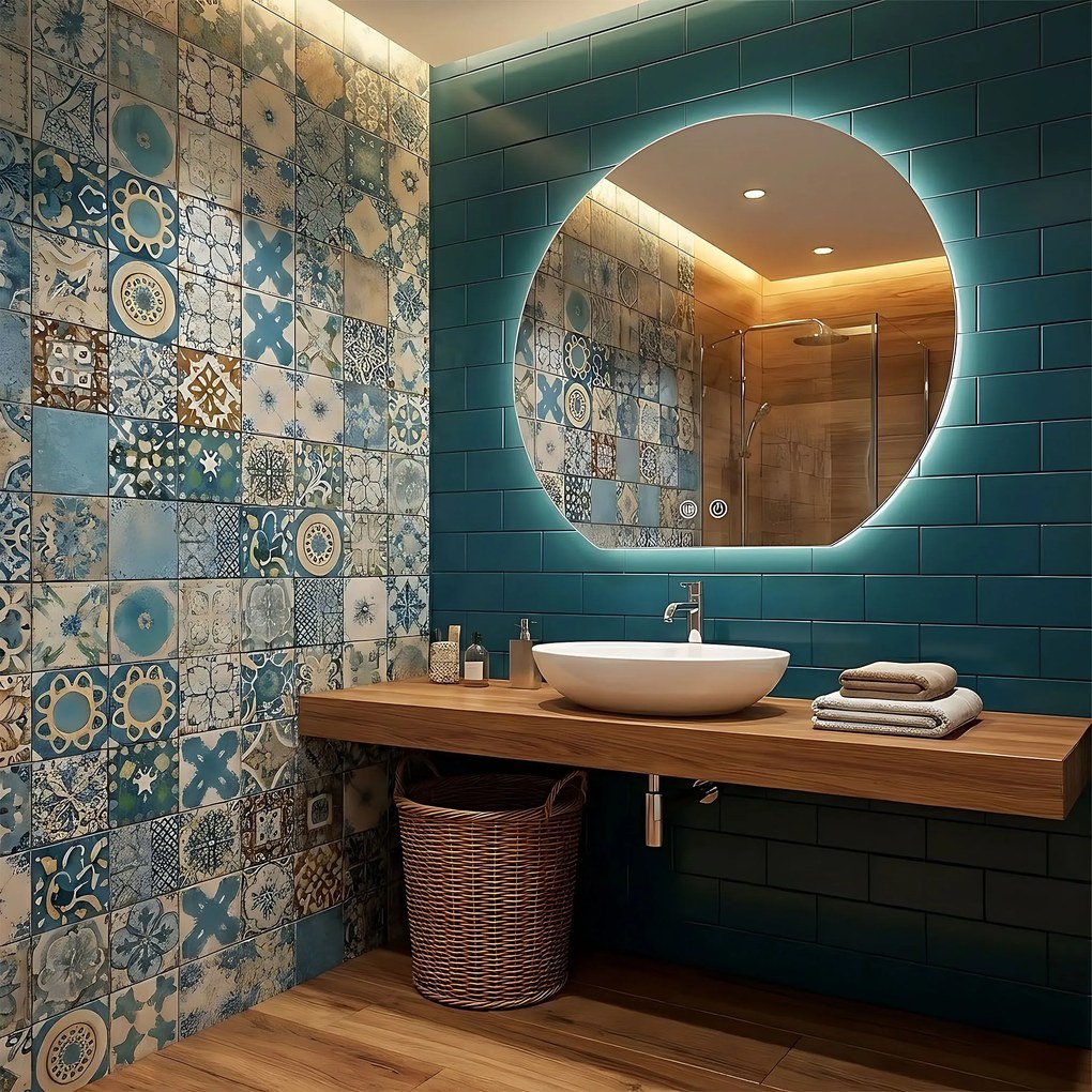 Огледало LED 80cm Fabio