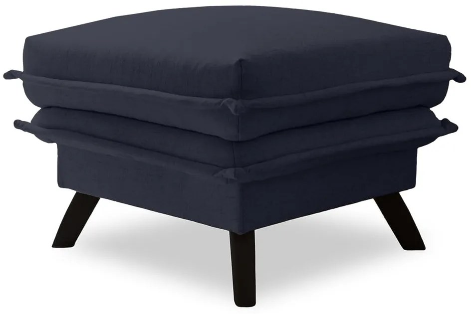 Антрацитна табуретка за крака Charming Charlie - Miuform