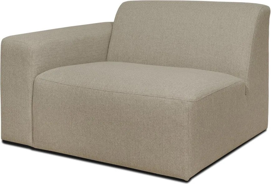 Бежов модул за диван (ляв ъгъл) Roxy - Scandic