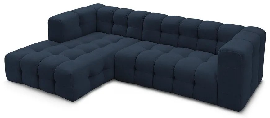 Тъмносин ъглов диван Cloud – Bobochic Paris