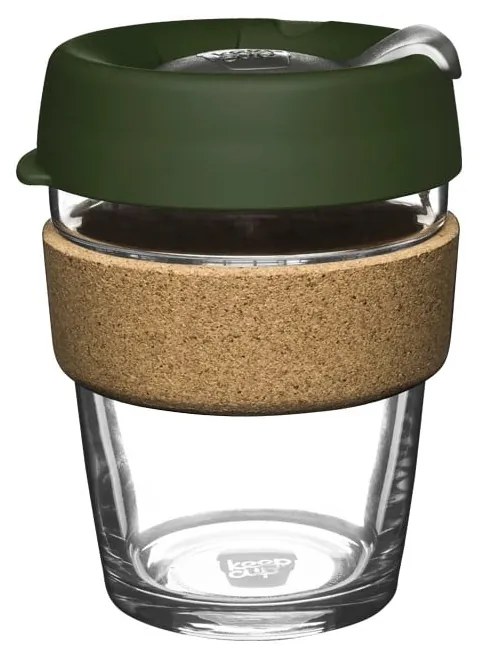 Зелена чаша за път 340 ml Brew Cork Pine M – KeepCup