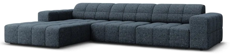 Син ъглов диван (ляв ъгъл) Chicago - Cosmopolitan Design