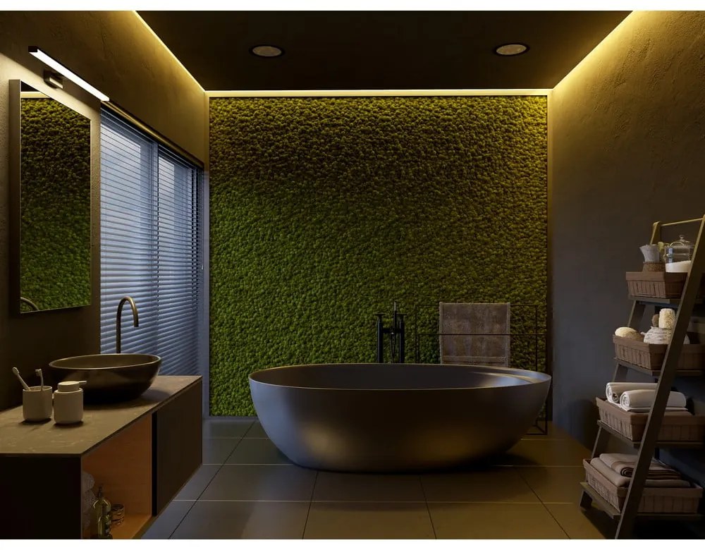 Черна LED стенна лампа Catania – GTV