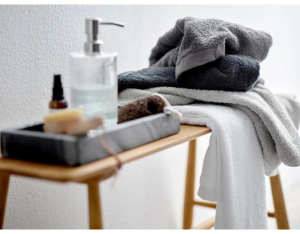 Светлосива памучна кърпа от тери 30x30 cm Comfort – Södahl