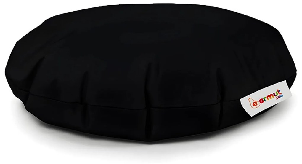 Градински пуф Iyzi 100 Cushion Pouf, цвят Черен