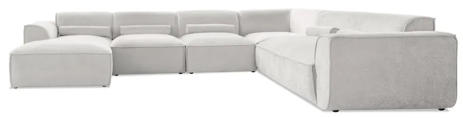 Кремав ъглов диван (десен ъгъл/"U" форма) Flex Felix – Miuform