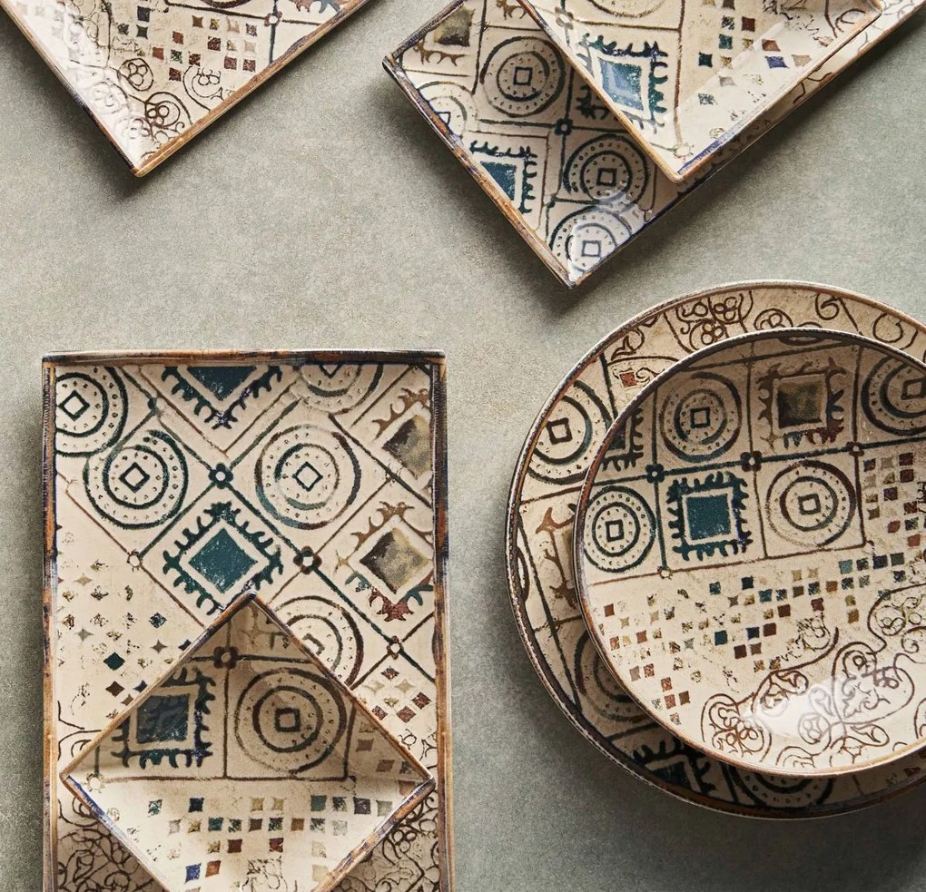 Дълбока купа LA MEDITERRANEA Grecia, 16 cm, порцелан